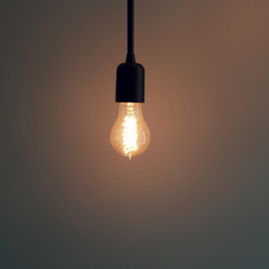 light bulb stop fear with faithfulness